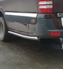 Volkswagen Crafter 2006–2016 Sānu caurules aiz aizmugurējā riteņa (2 gab., nerūsējošais tērauds) Garšais, 70 mm foto 5