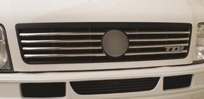 Volkswagen LT 1995–2006 Priekšējā režģa uzlikas (8 gab., nerūsējošais tērauds) foto 1
