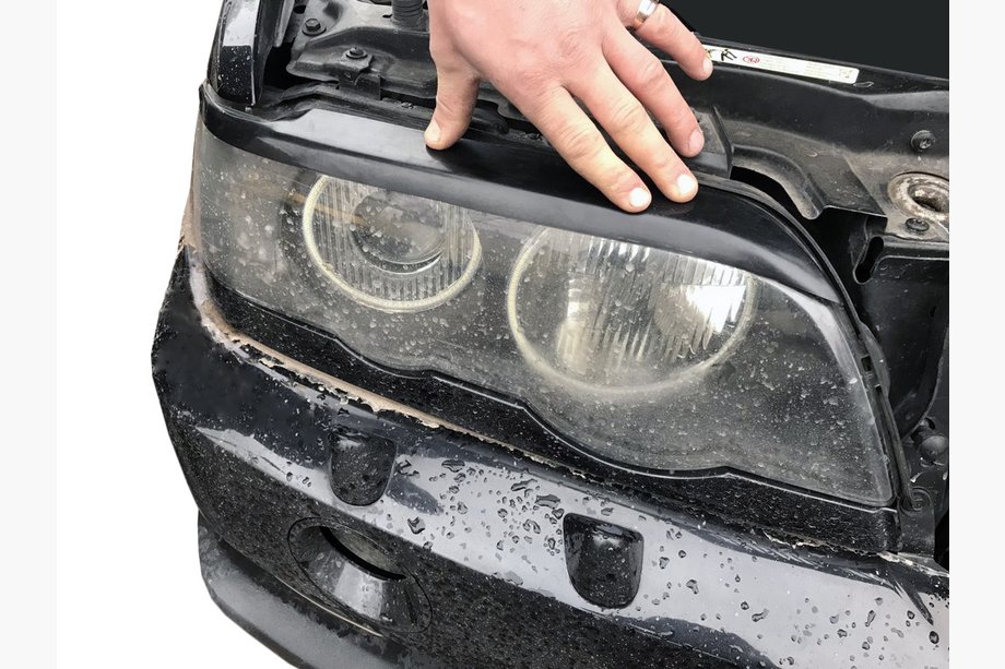 BMW X5 E53 1999–2006 Lukturu uzacis (2 gab., krāsošanai) Image