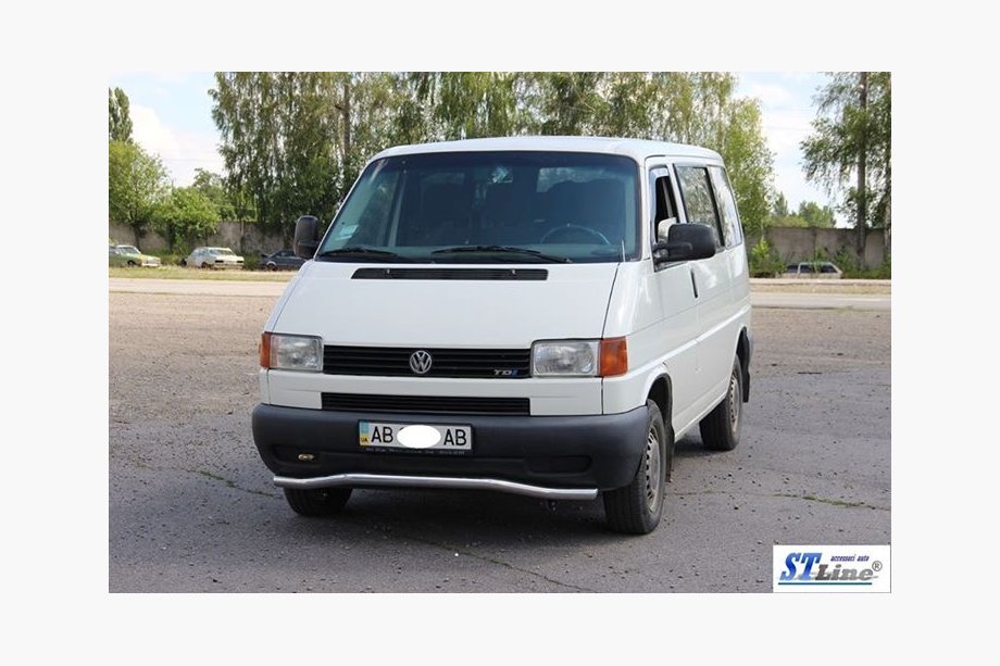 Volkswagen T4 Caravelle/Multivan 1990–2003 Apakšējais vienviļņu aizsargstienis ST007 (nerūsējošais tērauds) 51 mm Foto 2