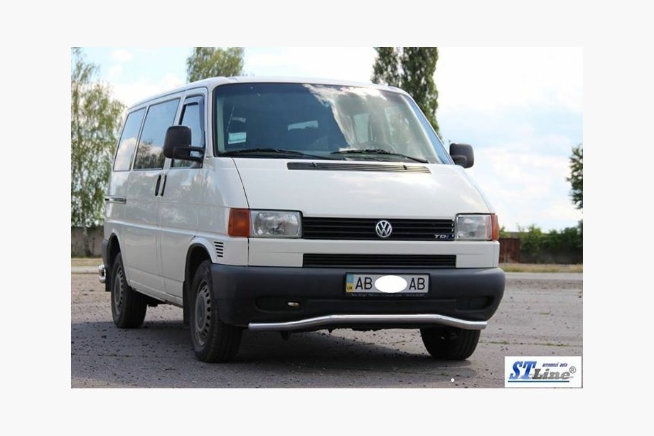 Volkswagen T4 Caravelle/Multivan 1990–2003 Apakšējais vienviļņu aizsargstienis ST007 (nerūsējošais tērauds) 51 mm Foto 3