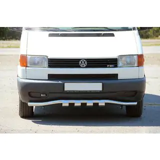 Priekšējais aizsargs ar režģi ST010 (nerūsējošais tērauds) foto 1
