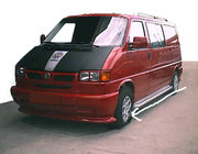 Volkswagen T4 Caravelle/Multivan 1990–2003 Priekšējā bampera uzlika (krāsošanai) foto 2