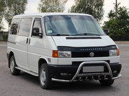 Volkswagen T4 Caravelle/Multivan 1990–2003 Priekšējais aizsargstienis (bullbar) WT003 Plus-1 (nerūsējošais tērauds) foto 1