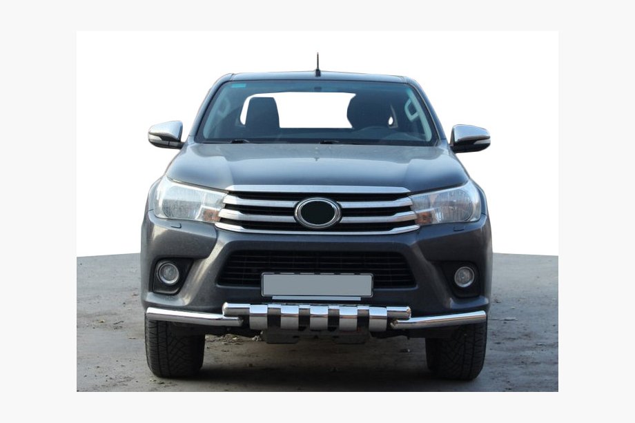Toyota Hilux 2015– Priekšējais aizsargstienis F3-34 (nerūsējošais tērauds) Image
