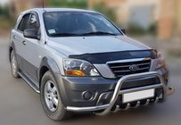 Kia Sorento I BL 2002–2009 Priekšējais aizsargstienis (bullbar) WT003-Exclusive (nerūsējošais tērauds) foto 1