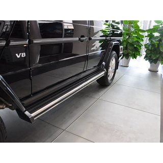 OEM sānu pakāpieni (2 gab., alumīnijs) Mercedes G сlass W463 1990–2018 foto 4