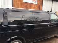 Volkswagen T5 2010–2015 Jumta reliņi CROWN (matēti pelēki) foto 3