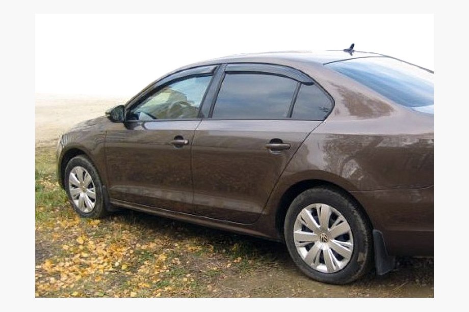 Volkswagen Jetta 2011–2018 Logu vēja deflektori (4 gab., MyRacing) Image