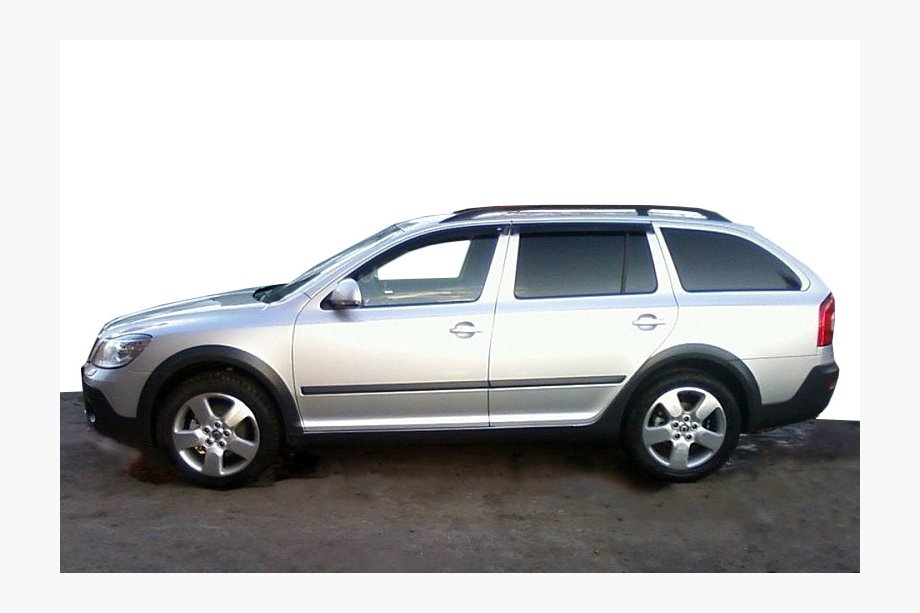 Skoda Octavia II A5 2010–2013 Logu vēja deflektori SW (4 gab., Cobra) Image