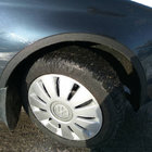 Volkswagen Jetta 2011–2018 Riteņu arku uzlikas (4 gab., melnas) foto 1