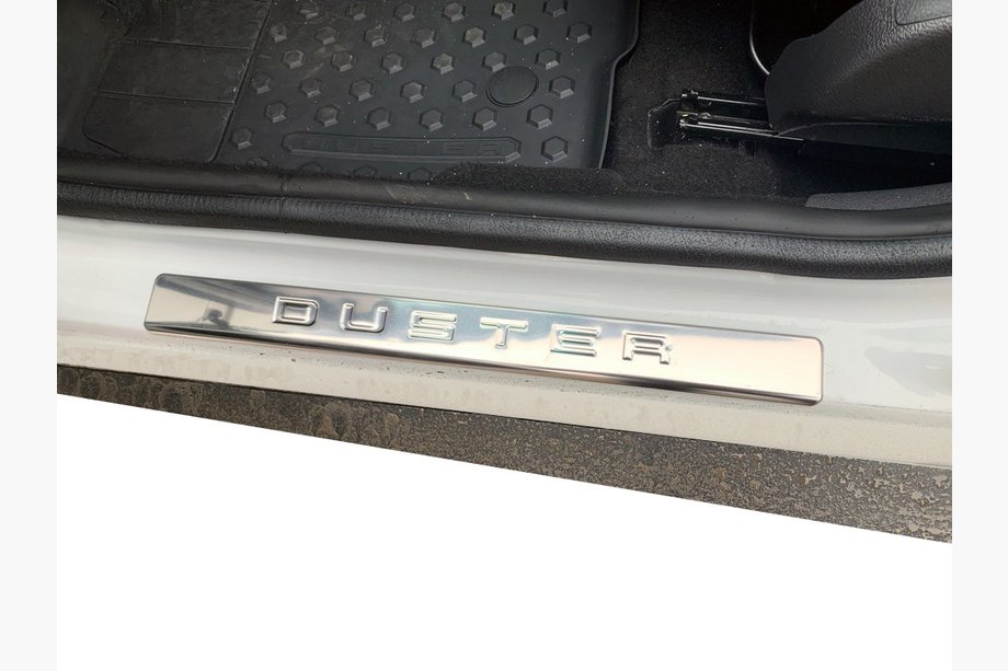 Dacia Duster 2008–2018 OmsaLine sliekšņu uzlikas (4 gab., nerūsējošais tērauds) Image