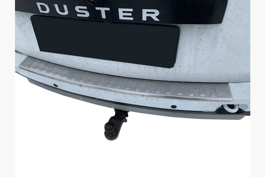 Renault Duster 2008–2017 IZPĀRDOŠANA! Carmos aizmugurējā bufera uzlika ar atloci (nerūsējošais tērauds) Image