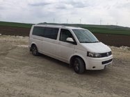 Volkswagen T6 2015–2024 Jumta reliņi Skyport (balti) foto 2
