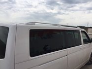 Volkswagen T6 2015–2024 Jumta reliņi Skyport (balti) foto 1