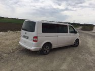 Volkswagen T6 2015–2024 Jumta reliņi Skyport (balti) foto 6