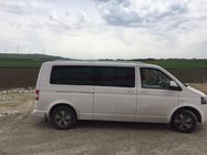 Volkswagen T6 2015–2024 Jumta reliņi Skyport (balti) foto 9