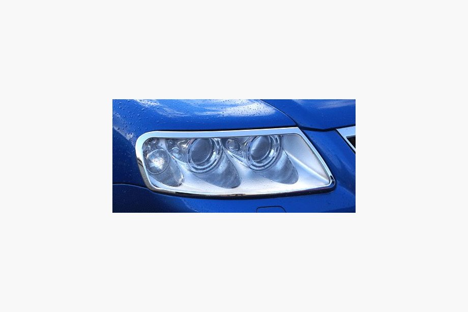 Volkswagen Touareg 2002–2010 Priekšējo lukturu hroma uzlikas 2003-2008 (2 gab., plastmasa) Image