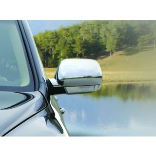 Spoguļu uzlikas 2003-2007 (2 gab., nerūsējošais tērauds) Volkswagen Touareg 2002–2010 foto 2