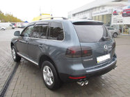 Volkswagen Touareg 2002–2010 Jumta reliņi hromēti (plastmasas kājas) Metāla kājiņa foto 9