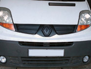 Renault Trafic 2001–2015 Ziemas augšējais radiatora režģa aizsegs 2007-2015, Matēta foto 2