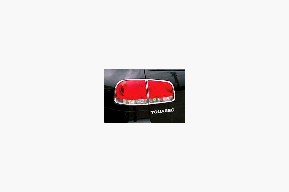 Volkswagen Touareg 2002–2010 Aizmugurējo lukturu uzlikas 2003-2008 (2 gab., plastmasa) Image