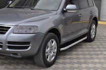 Volkswagen Touareg 2002–2010 Sānu pakāpieni Fullmond (2 gab., alumīnijs) foto 1