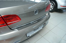 Volkswagen Passat B7 2012–2015 Aizmugurējā bampera uzlika Nataniko (nerūsējošais tērauds) foto 2