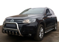 Volkswagen Touareg 2010–2018 Priekšējais bullbar WT003 (nerūsējošais tērauds) foto 4