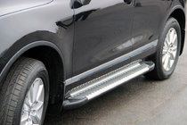 Volkswagen Touareg 2002–2010 Sānu sliekšņi Line (2 gab., alumīnijs) foto 2