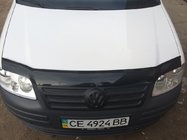 Volkswagen Caddy 2004–2010 Ziemas pārsegs radiatora restei (augšējais) Matēta foto 3