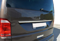 Volkswagen T6 2015–2024 Līste virs numura zīmes (nerūsējošais tērauds) Carmos - turku teras foto 1