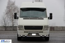 Volkswagen LT 1995–2006 Priekšējais aizsargstienis ST020 (nerūsējošais tērauds) foto 2