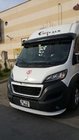 Fiat Ducato 2006–2025 Vējstikla vizieris (melns spīdīgs, 5 mm) foto 5