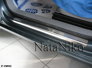 Volkswagen Caddy 2004–2010 Durvju sliekšņu uzlikas Natanika Standard (4 gab., nerūsējošais tērauds) foto 3