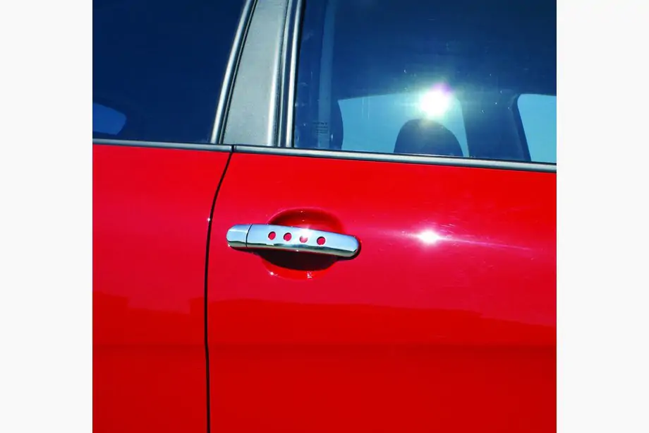 Skoda Octavia I Tour A4 1996–2010 Durvju rokturu uzlikas ar perforāciju (4 gab., nerūsējošais tērauds) Image