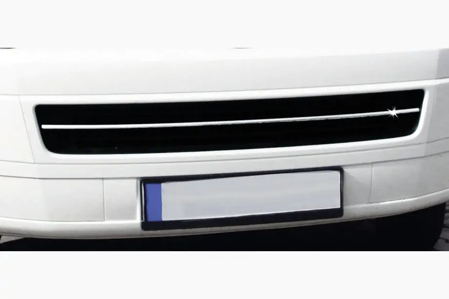 Volkswagen T5 Multivan 2003–2010 Apakšējā režģa uzlika (nerūsējošais tērauds) Foto 3