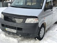 Volkswagen T5 Transporter 2003–2010 Ziemas augšējais radiatora režģa pārsegs Glancēta foto 3