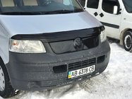 Volkswagen T5 Transporter 2003–2010 Ziemas augšējais radiatora režģa pārsegs Glancēta foto 4