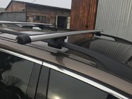 Volkswagen T5 2010–2015 Slēdzamas jumta šķērssijas uz integrētajiem reliņiem (2 gab.) foto 3