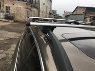 Volkswagen T5 2010–2015 Slēdzamas jumta šķērssijas uz integrētajiem reliņiem (2 gab.) foto 4
