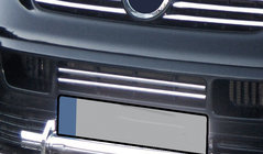 Volkswagen T5 Transporter 2003–2010 Hromētas uzlikas bufera režģim (Carmos) foto 1