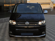 Volkswagen T5 2010–2015 Priekšējais aizsargstienis (nerūsējošais tērauds) 60 mm foto 1