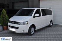 Volkswagen T5 2010–2015 Priekšējais aizsargstienis (nerūsējošais tērauds) 60 mm foto 6