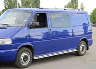 Volkswagen T4 Transporter 1990–2003 Hromēti jumta reliņi foto 1