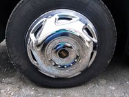 Mercedes Sprinter W906 2006–2018 OEM nerūsējošā tērauda riteņu pārsegi (2 asu, 4 gab.) foto 2