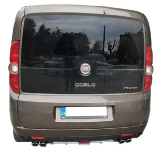 Aizmugurējā bampera uzlika (krāsošanai) Fiat Doblo II 2010–2022