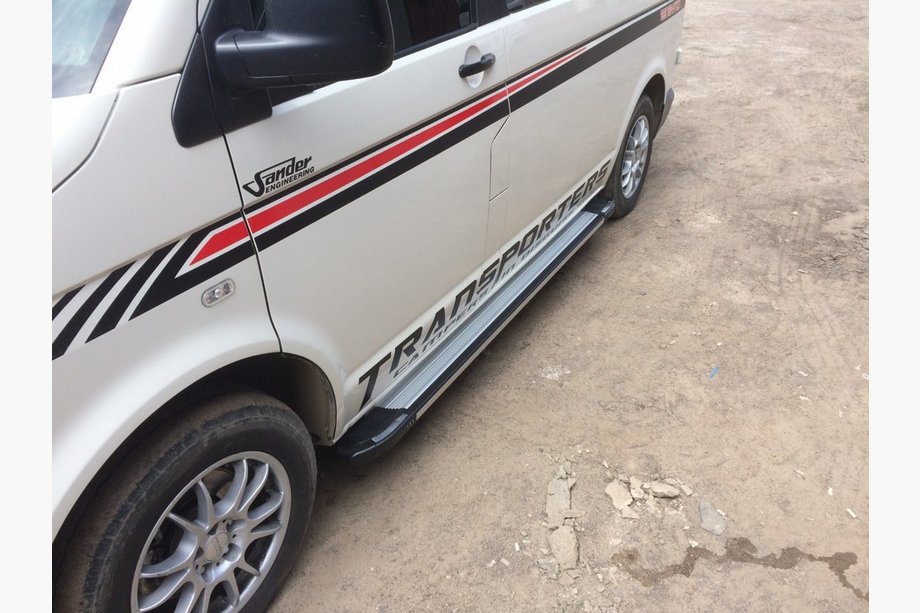 Volkswagen T5 Caravelle 2004–2010 Sānu pakāpieni Rainbow (2 gab., alumīnija) Image