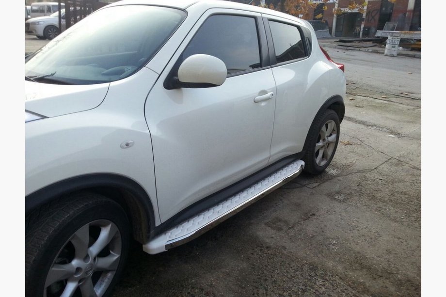 Nissan Juke 2010–2019 Sānu pakāpieni WhiteLine (2 gab., alumīnijs) Image