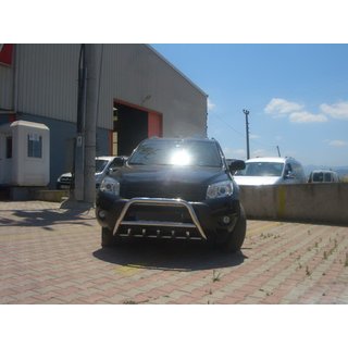 Priekšējais bullbar WT003 (nerūsējošais tērauds) Toyota Rav 4 2006–2013 foto 3